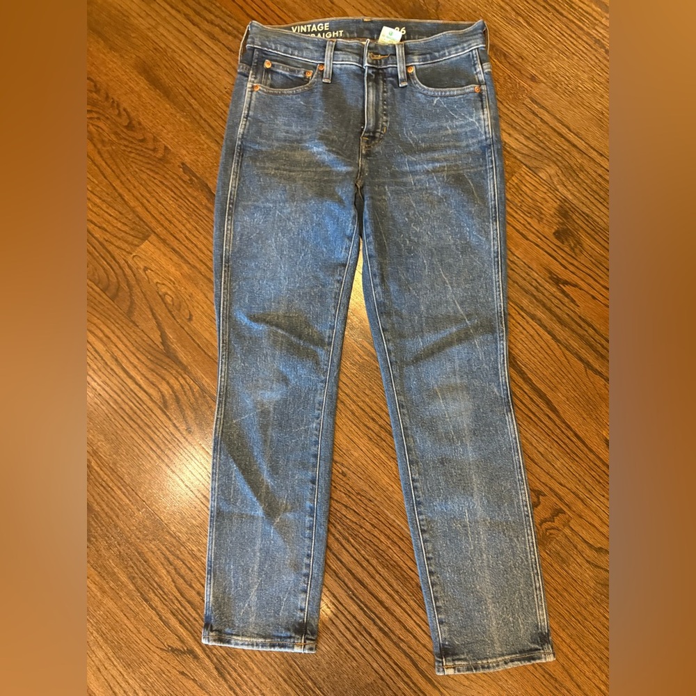 J. Crew Women's High Rise Jeans - Blue